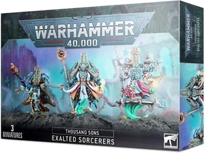 Thousand Sons: Exalted Sorcerers - Warhammer 40K - Nuovo, sigillato in fabbrica - Foto 1 di 1