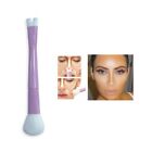 Plastic Cement Nose Contour Brush Innovative 2-In-1 Makeup Brush
