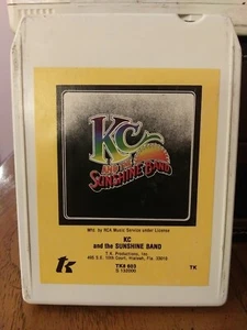 K. C. And The Sunshine Band self titled 8 track tape REBUILT - Picture 1 of 5