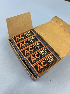 AC DELCO  SPARK PLUG #108 10 MM Thread 5/8th Hex  NIB NOS 10 In Box.see Pics - Picture 1 of 14