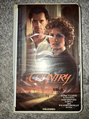 Country VHS Jessica Lange Clam Shell Touchstone Home Video - Image 1 of 4