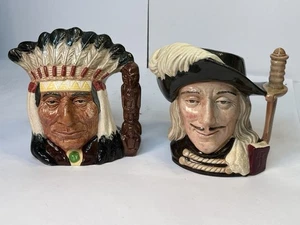 Vintage 1955 Doulton And Co. Aramis is And North American Indian Pitchers  - Picture 1 of 9