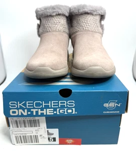 Botas Skechers On The Go City 2 Acogedoras Ambiente Para Mujer Beige Taupe Gamuza Talla 7.5 W - Imagen 1 de 4