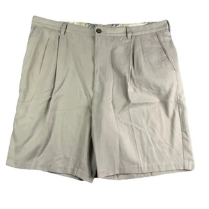 Tommy Bahama Silk Cotton Shorts Men’s 40 Pleated Front Casual Beach Dinner Golf - Picture 1 of 11