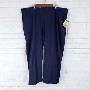 Columbia Women’s Pants Plus Size 3x Anytime Casual Navy NWT Hiking Gorpcore - Picture 1 of 12
