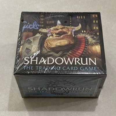 1997 Shadowrun TCG Limited Edition Booster Pack Box FASA CCG New & Sealed! - Image 1 of 4