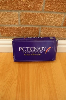 Vintage Pictionary Pocket Edition - The Game of Quick Draw - Drawing Game - Image 1 of 3