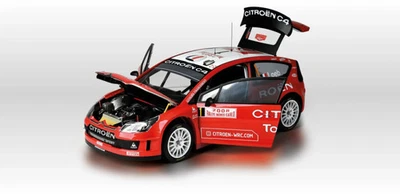 New IXO Models Citroen C4 WRC 1:8 Model Car Red 20010120 KidBX - Immagine 1 di 4