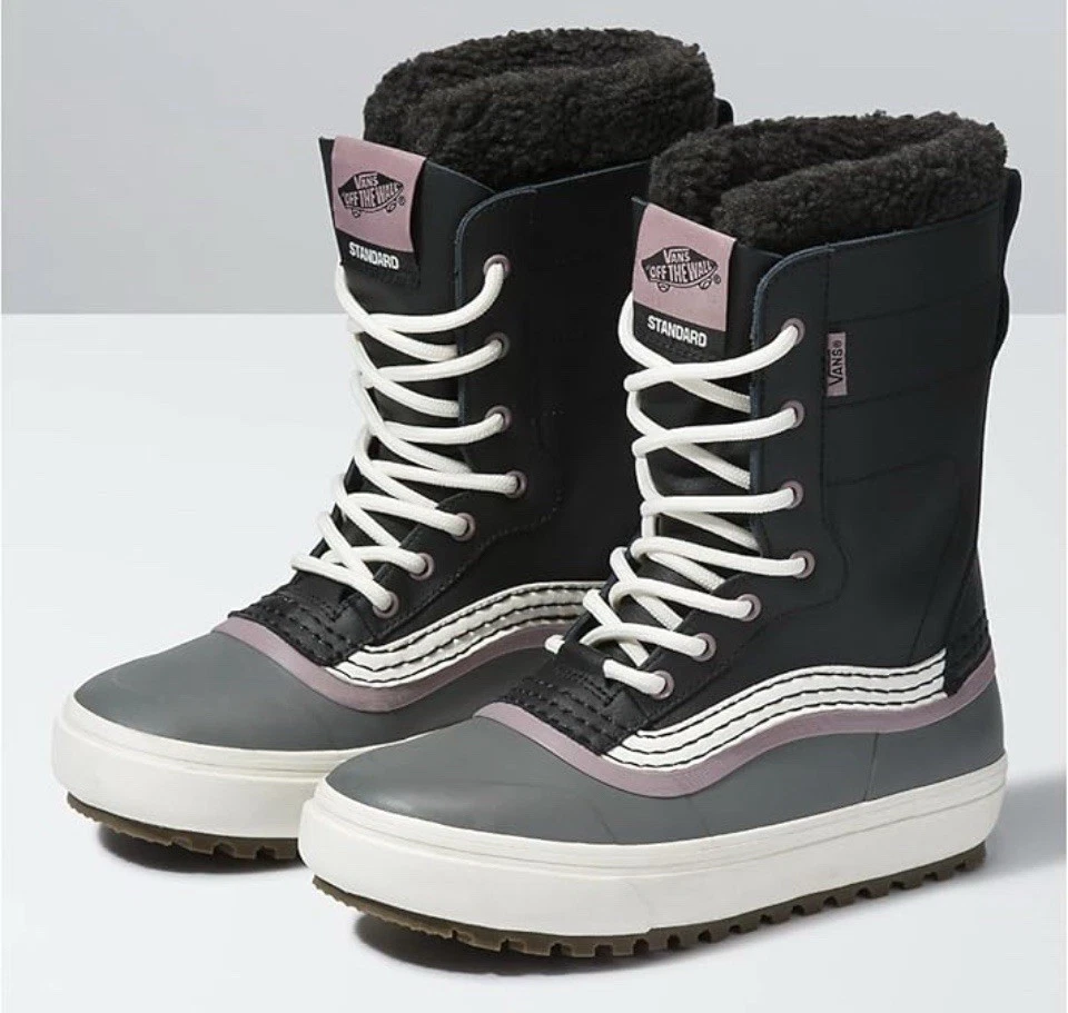 Vans 24/25 Hi Standard OG Gray Black Purple Men's Size7.5