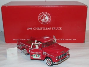 1998 Franklin Mint Christmas Truck 1956 Chevrolet - Neu in OVP! - Bild 1 von 4