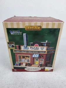 Casa de Navidad iluminada Lemax Vail Village "Ray's Record Shop" 85678 2008 con caja - Imagen 1 de 12