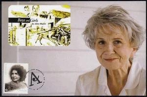 CANADA NOBEL PRIZE WINNER in LITERATURE, ALICE MUNROE - MAXICARD # 2850.3 - Picture 1 of 1
