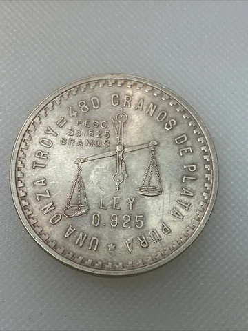 1949 Mexico Onza AA Cover