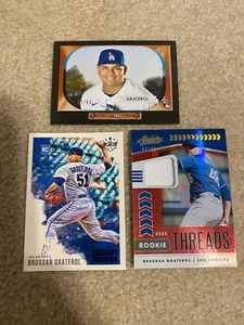 2020 Brusdar Graterol Rare 3 Rookie Cards - /99, /99, Artist's Proof - Dodgers - Bild 1 von 10