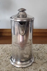 French Press Versilberte Kaffeemaschine Gravur Andover Silver Co. EPG 630. TCM - Bild 1 von 11