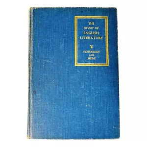 The Study Of English Literature Cowardin High School Books Drama Prose Character - Imagen 1 de 5