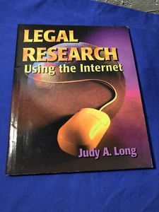 Legal Research Using the Internet Paperback Book - Bild 1 von 7
