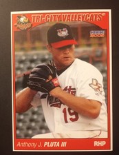 2005 Tri-City ValleyCats Anthony J. Pluta III #13