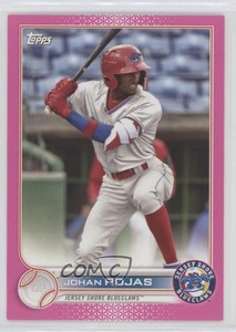 2022 Topps Pro Debut Fuchsia /199 Johan Rojas #PD-65