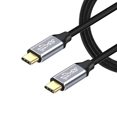 4K HD projection USB Type-C 5A 100W PD Charging/Audio/video Cable Thunderbolt 3 - Image 1 of 4