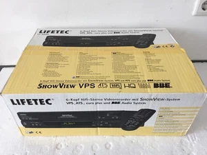 LIFETEC LT-9096 VHS-Videorecorder 6-Kopf NEU in OVP NEW, 2 JAHRE GARANTIE - Bild 1 von 7