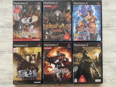 SONY PS2 Akumajo & Castlevania & Vampire Panic & Shin & Neo Contra & Van Helsing - Image 1 of 4