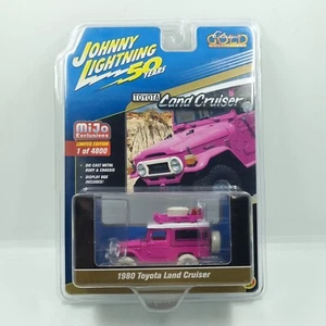 JOHNNY WHITE LIGHTNING MIJO 1980 TOYOTA LAND CRUISER FJ40 PINK CLASSIC GOLD - Picture 1 of 7