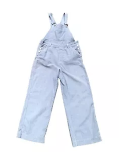 Afends Grey Corduroy Organic Cotton Dungarees Overalls - Size M 10 - Picture 1 of 11