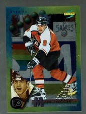 1994-95. Score Gold Line.  Punched.   Mark Recchi     #50