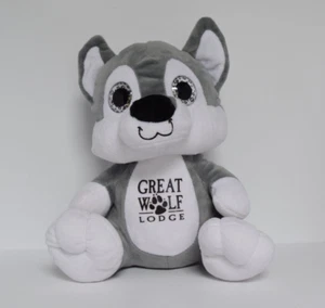 Great Wolf Lodge Plush Stuffed Peek-a-boo Toys Animal Ideal Toys Large Eyes - Picture 1 of 8