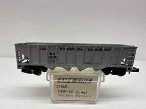 AHM N Scale #1418 ROBERVAL SAGUENAY RS Hopper Car - Picture 1 of 10