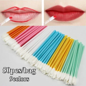 50pcs Disposable Mascara Wands Eyelash Brushes Lash Extension Spoolie Applicator - Picture 1 of 21
