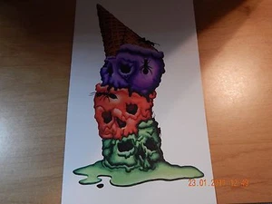 PALM SPRINGS COMIC CON 2016 KUNSTWERK DER KÜNSTLERIN ANTA ICE CREAM DREAMS SIGNIERT #11 - Bild 1 von 5