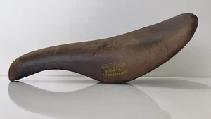 Selle San Marco Concor Supercorsa Italian Vintage Saddle Brown Leather L'Eroica - Picture 1 of 23