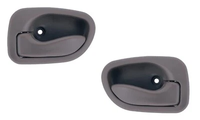 2 pc Inside Interior Inner Left & Right Door Handle for 1995-1999 Hyundai ACCENT - Image 1 of 2