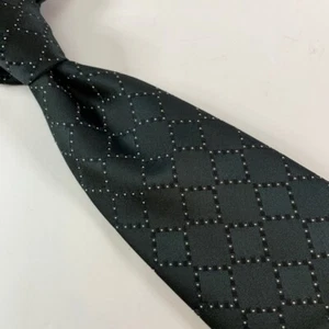 Corbata clásica para hombre Givenchy negra geométrica texturizada talla única - Imagen 1 de 6