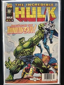 Incredible Hulk #449 (Marvel) 1a variante de quiosco Thunderbolts raro - Imagen 1 de 7