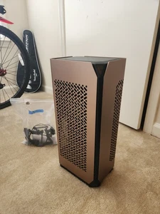 Cooler Master NCORE 100 MAX Bronze ITX SFF Tower Case, Custom 120mm AIO, 850W - Picture 1 of 4