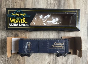 WEAVER ULTRA LINE Train Box Car O Gauge The Eastwood Automobilia TEC 19355🌟NEW! - Picture 1 of 13