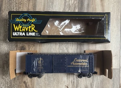 WEAVER ULTRA LINE Train Box Car O Gauge The Eastwood Automobilia TEC 19355🌟NEW! - Image 1 of 4