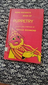 Remo Bufanos book of Puppetry Arthur Richmond vintage hardcover 1950 - Picture 1 of 8