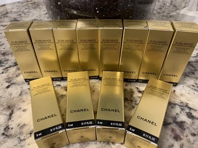 12X Chanel Sublimage LES GRAINS DE BAUNILLE SEED SCRUB 5ml/0,17oz. VENDA HOJE US$ 49 - Imagem 1 de 4