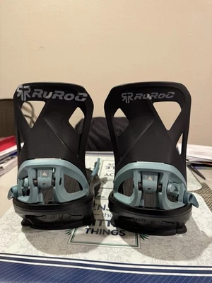 Fijaciones de snowboard Burton Step On Re:Flex para hombre - negras, talla M Foto 1 de 4