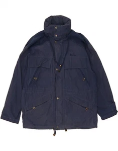 DIADORA Mens Utility Jacket UK 40 Large Navy Blue Polyester DH05 - Picture 1 of 4