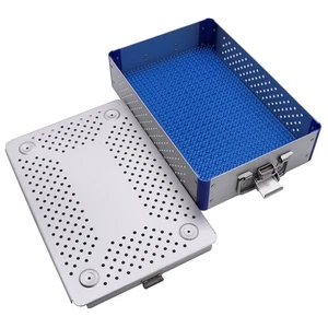 Universal Sterilization Tray Case Disinfection box tray Surgical Instruments 1pc - Picture 1 of 10