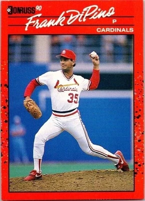 Frank Michael DiPino St. Louis Cardinals 518 Donruss 1989 Baseball Card - Image 1 of 2