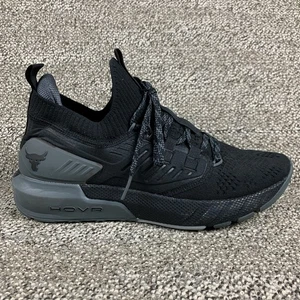 Under Armour UA HOVR Tribase Laufschuhe Damen 10,5 Project Rock 3 schwarz grau - Bild 1 von 11