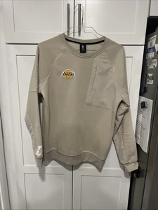 Felpa Los Angeles Lakers NBA in pile marrone con tasca taglia small BR3-CLS - Foto 1 di 10