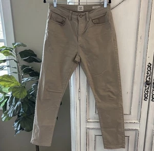 FLINT AND TINDER Pants Tapered Fit 29x30 in Khaki/ Beige Colorway Chino Casual - Picture 1 of 10