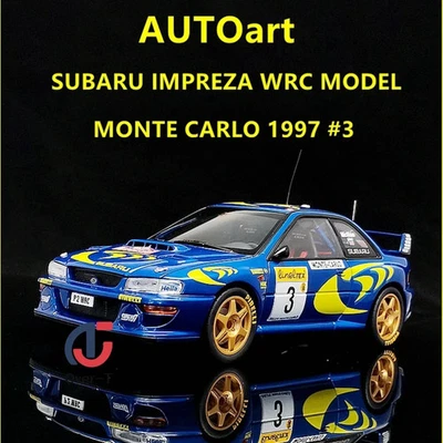 AUTOart 1:18 8979  Subaru Impreza WRC 22B 1997 Safari Rally Winner 3 Colin McRae - Immagine 1 di 4